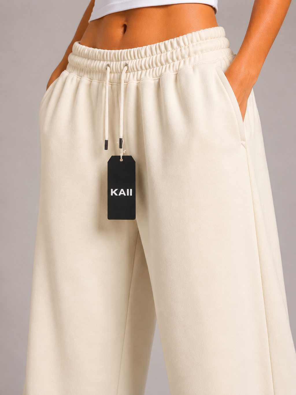 Wide-Leg Basic Pants